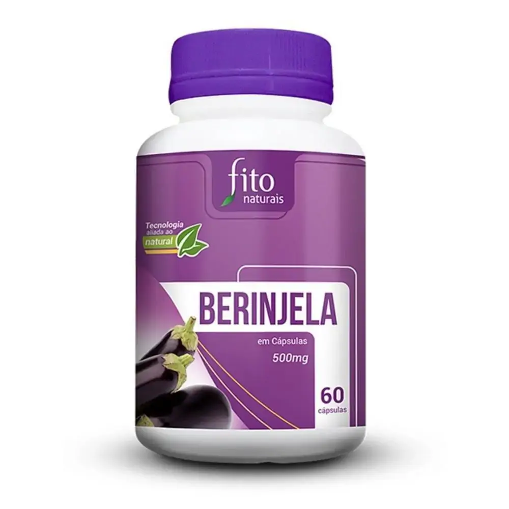 Berinjela 500mg 60caps Fito Naturais