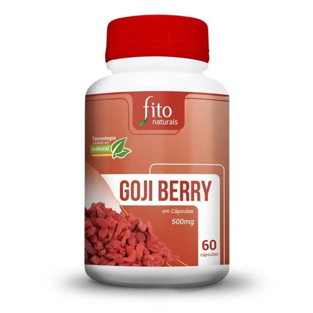 Goji Berry 500mg 60caps Fito Naturais