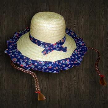 Chapeu De Palha Menina Decorado