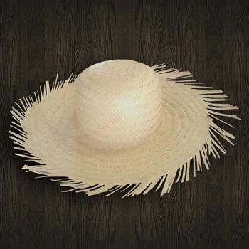 Kopal Chapeu Palha Cristal Desfiado