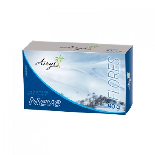Sabonete Airys Flores 90g Neve