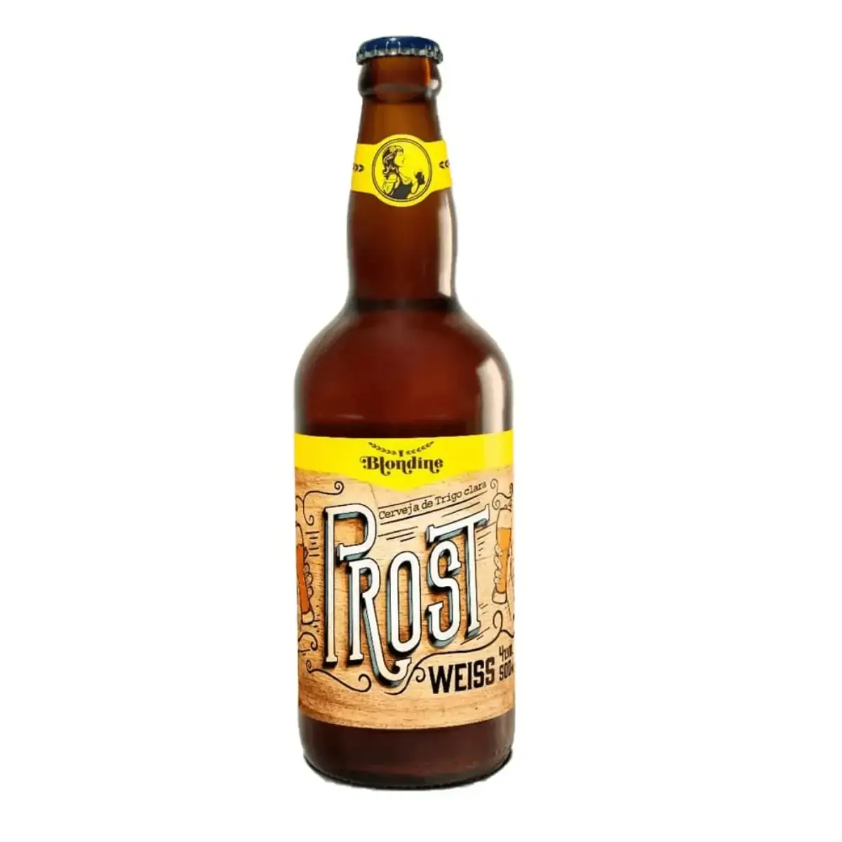 Cerveja BLONDINE Prost Weiss 500ml