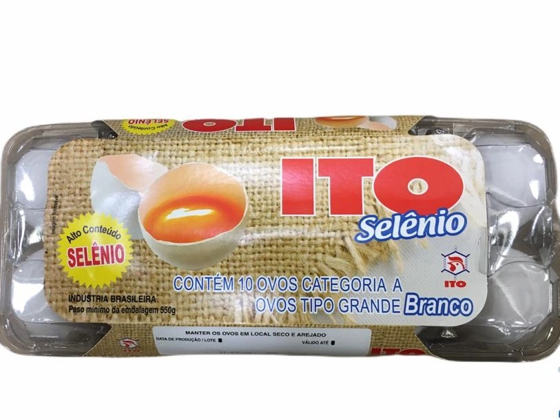 Ovos Ito Branco Selenio C/10