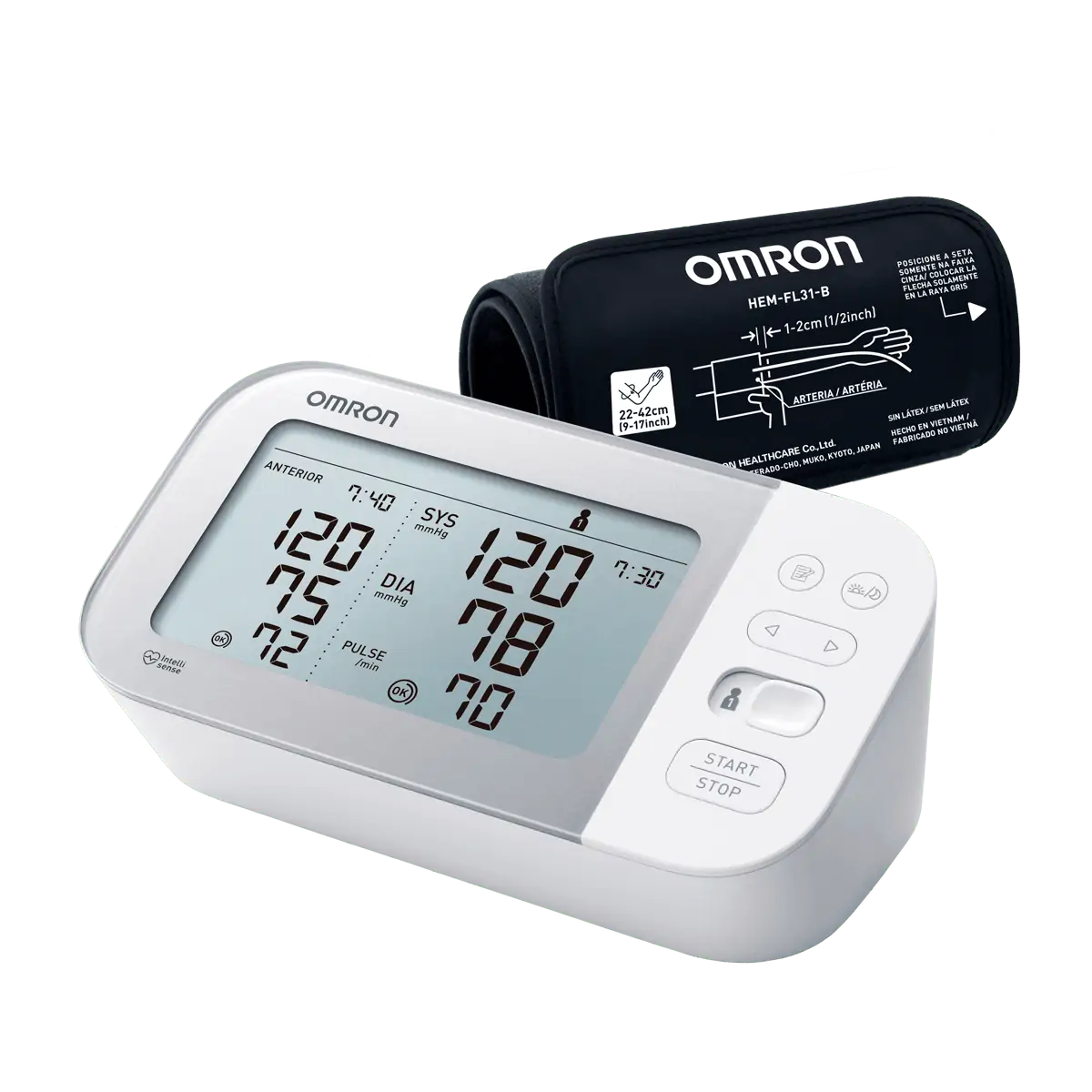 Monitor de Pressão Arterial Omron Prime HEM-7346T