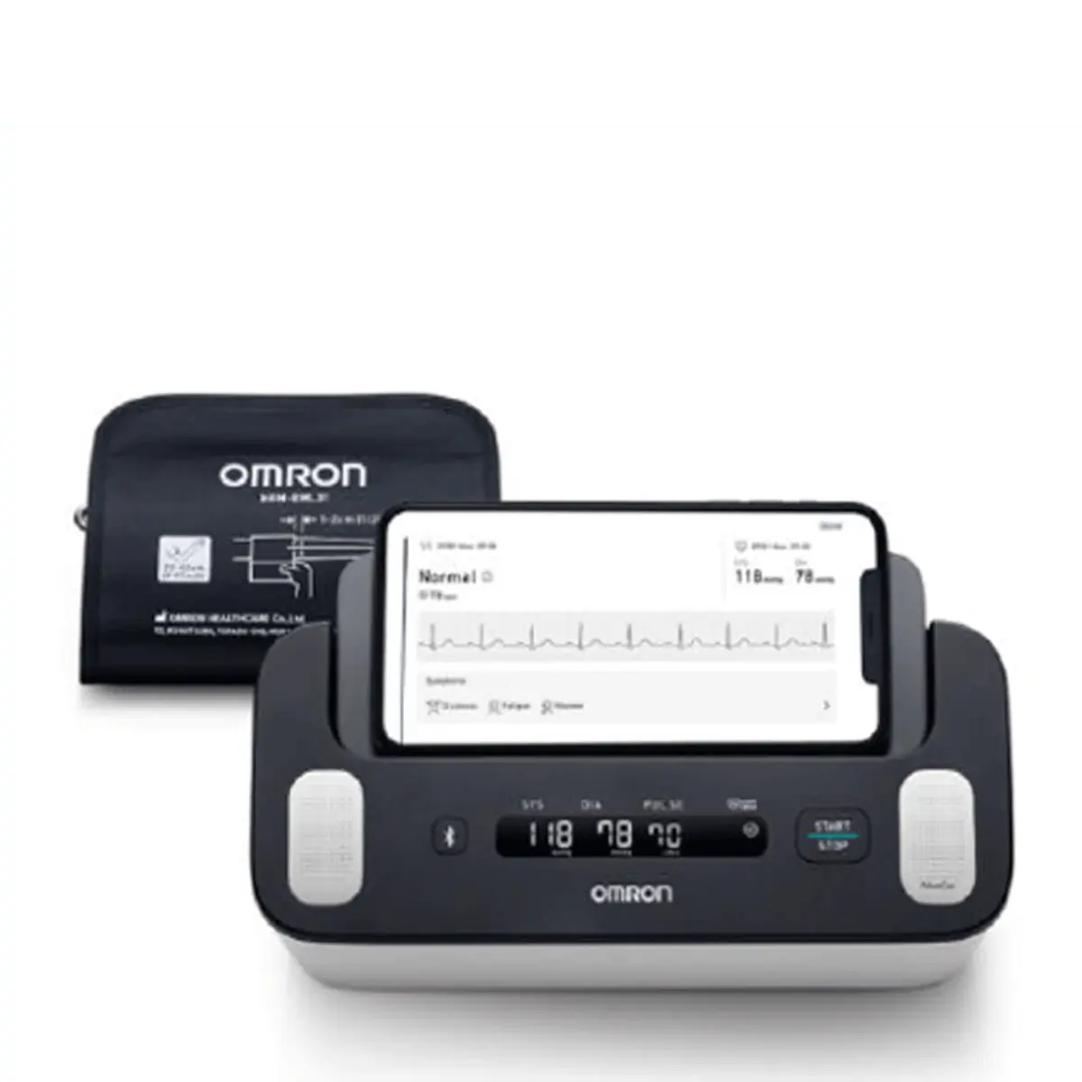 Monitor De Pressão Arterial de Braço Com ECG OMRON HEM-750T13