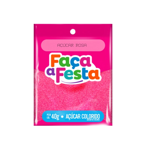 Açucar Cristal Horta Sabor Rosa 40g