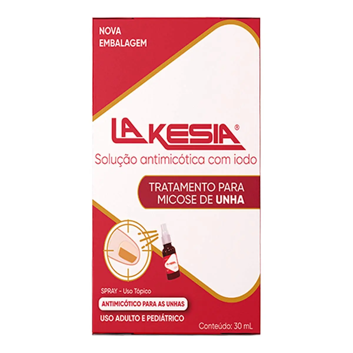 Solução Antimicótica LaKesia 30 ml