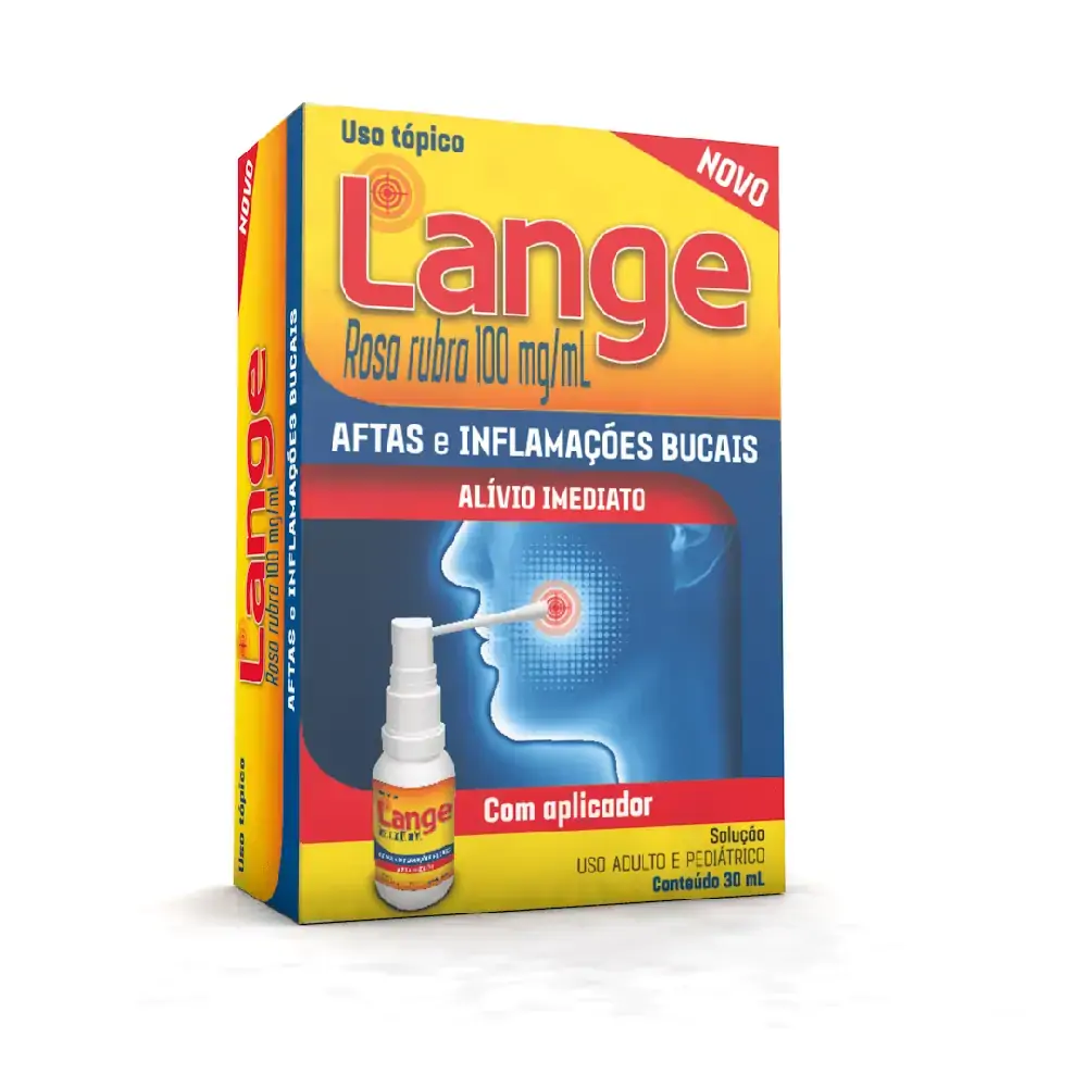 Lange Rosa Rubra Solução Com