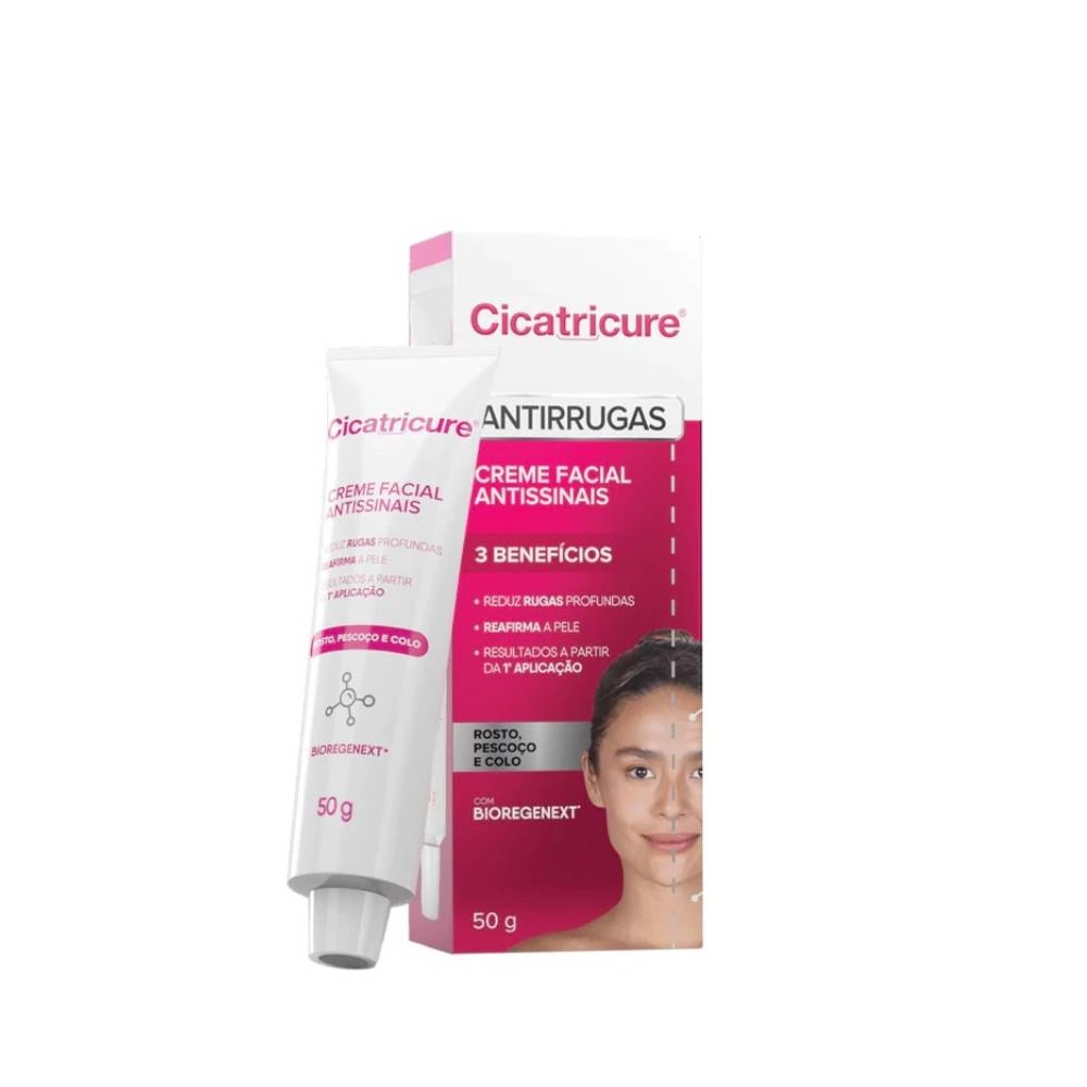 Cicatricure Creme Facial Antissinais 60g