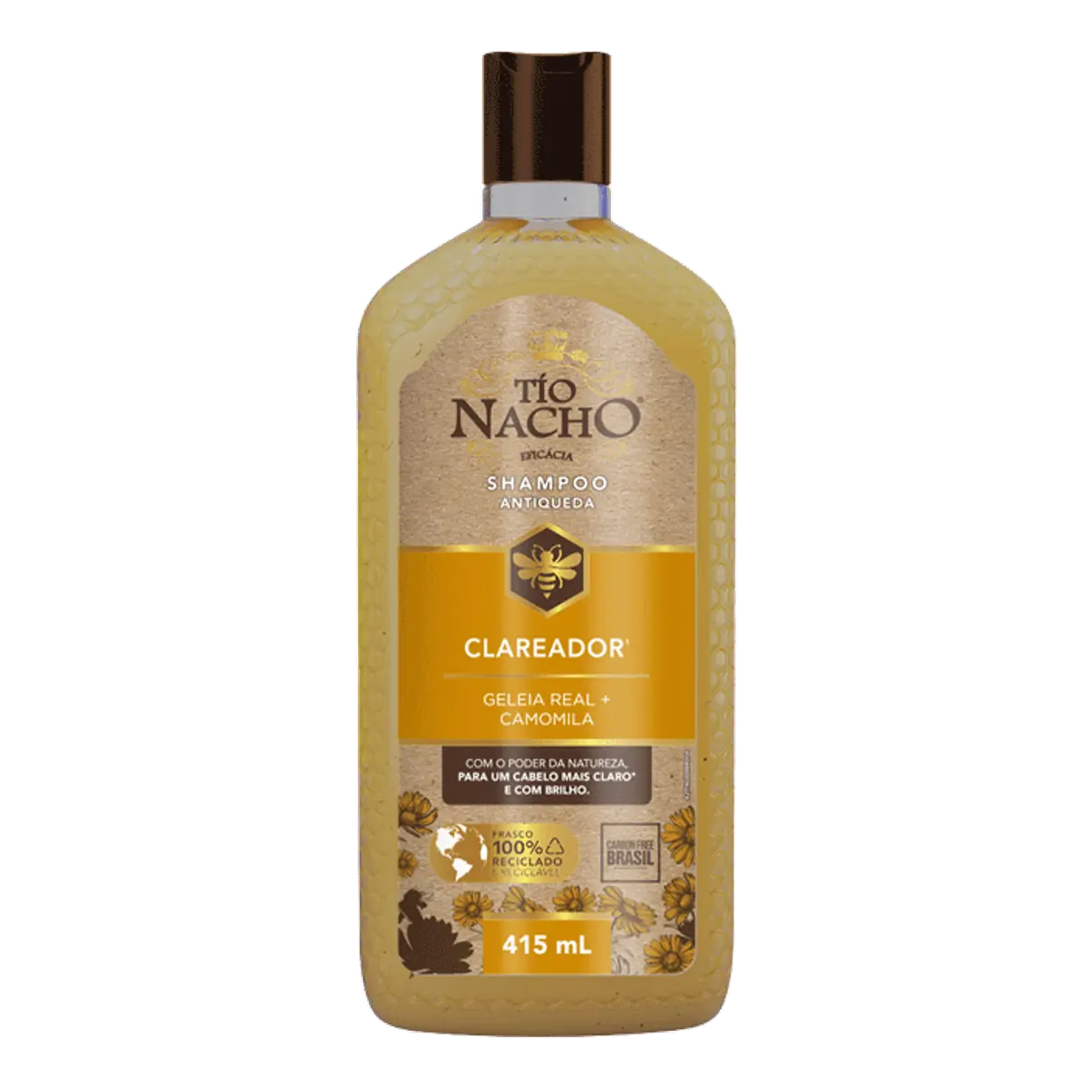 Shampoo Antiqueda Clareador Tio Nacho - 415 ml