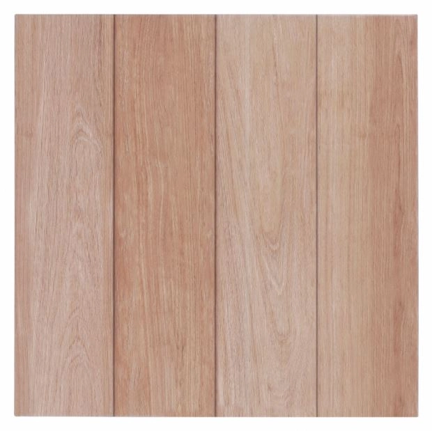 Piso Cerâmico Amadeirado Acetinado Borda Arredondada Interno 61,5x61,5cm Native Artens