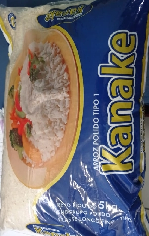 Arroz Kanake 5kg Branco Emb Azul