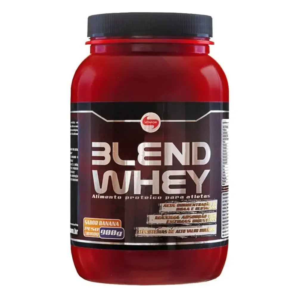 Blend Whey Banana 900g Vitafor