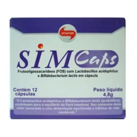 Simcaps Blister 12 Caps Vitafor