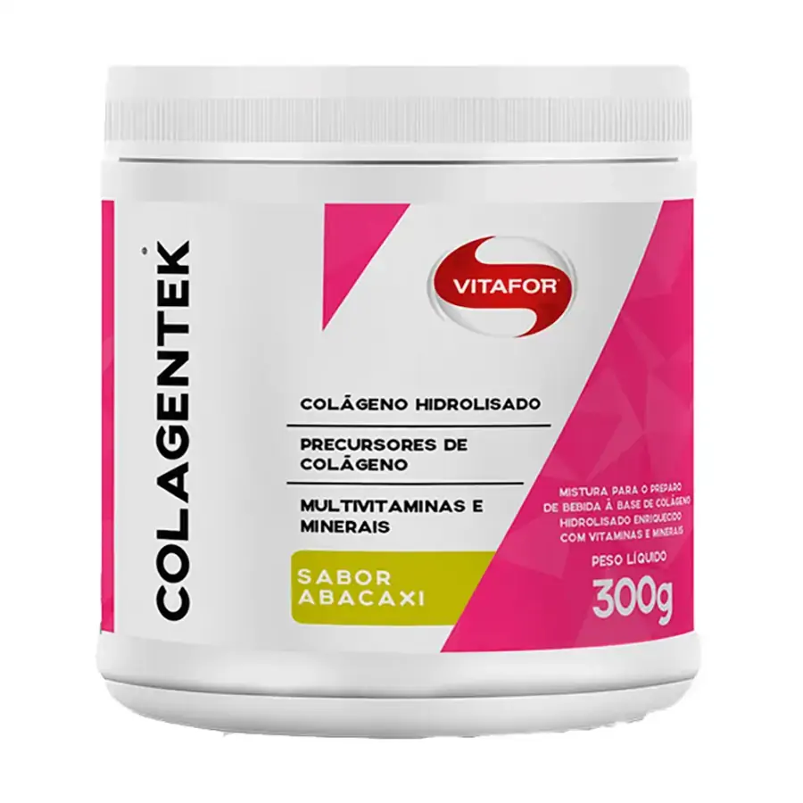 Colágeno Colagentek Vitafor 300g Abacaxi