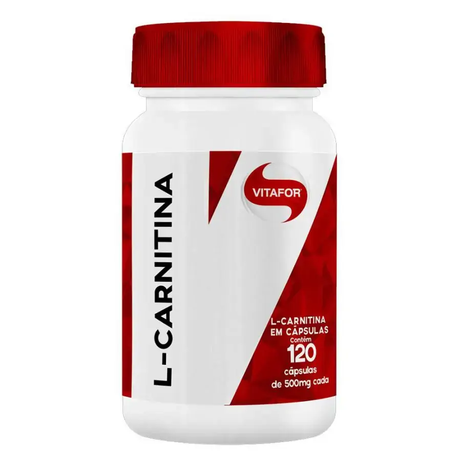 Vitafor L-carnitina 500mg 120 Cápsulas