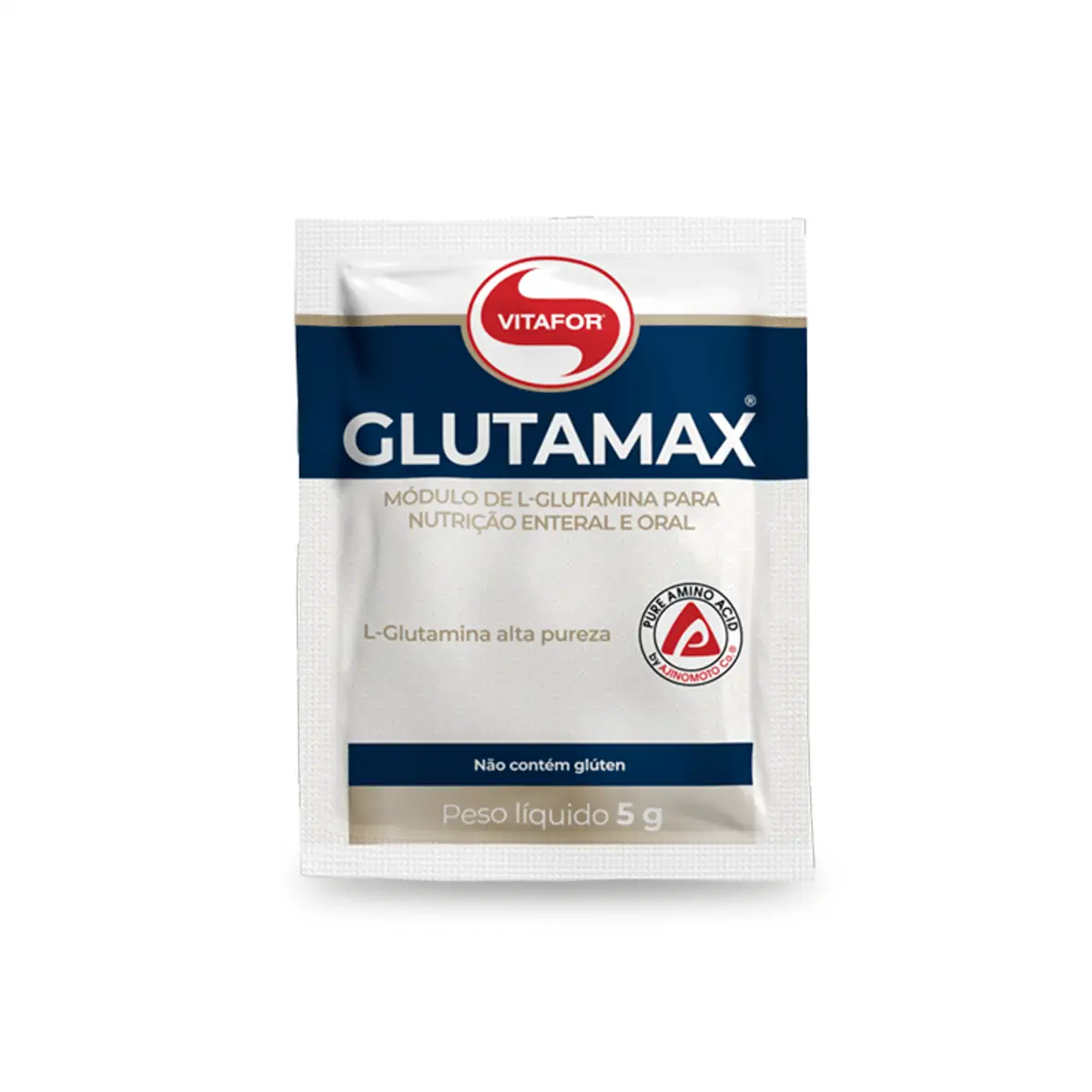 Glutamax Aminoácidos L-Glutamina 5g Vitafor 30 Sachês