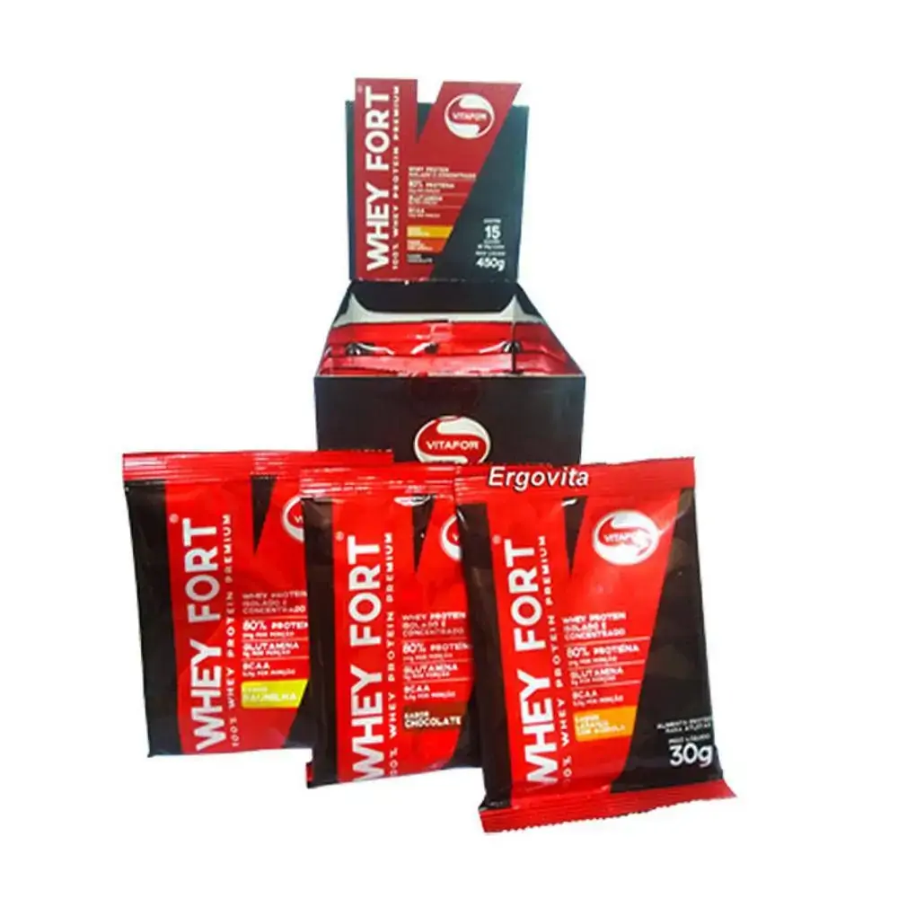 Whey Fort Baunilha 30g Vitafort