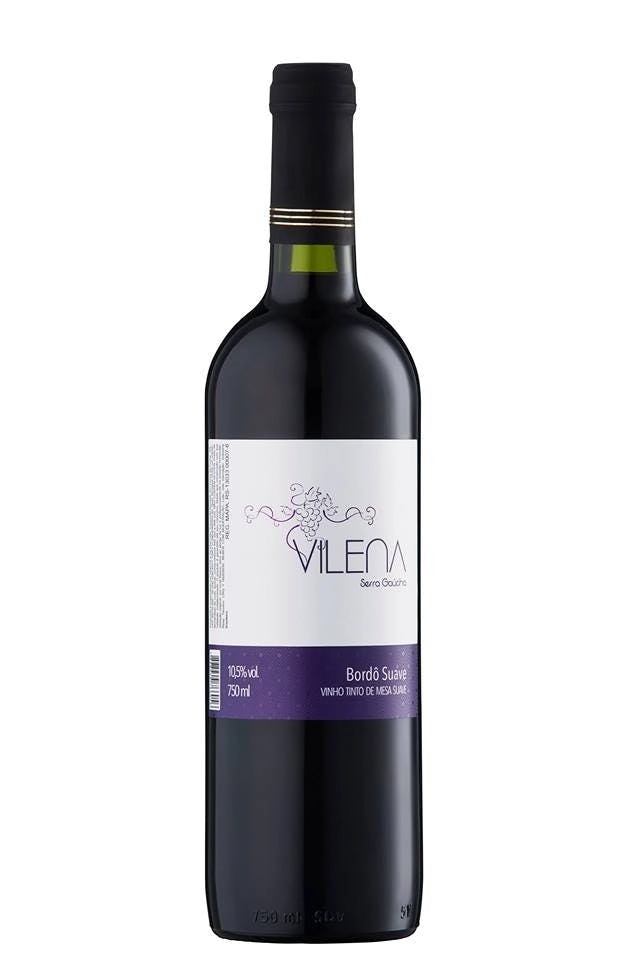 Vinho Vilena Bordo Suave