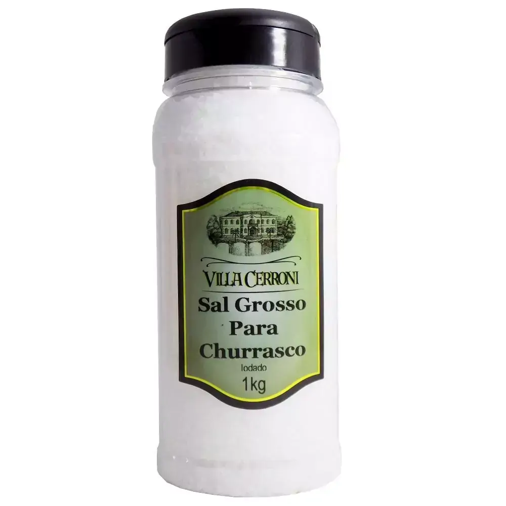 Sal Grosso para Churrasco - Villa Cerroni - 1 kg