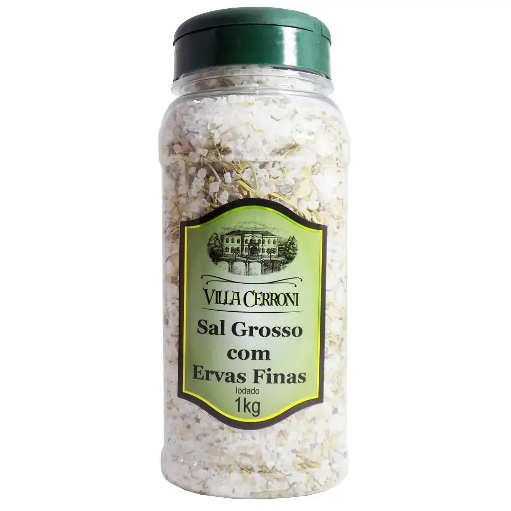 Sal Grosso com Ervas Finas - Villa Cerroni - 1 kg