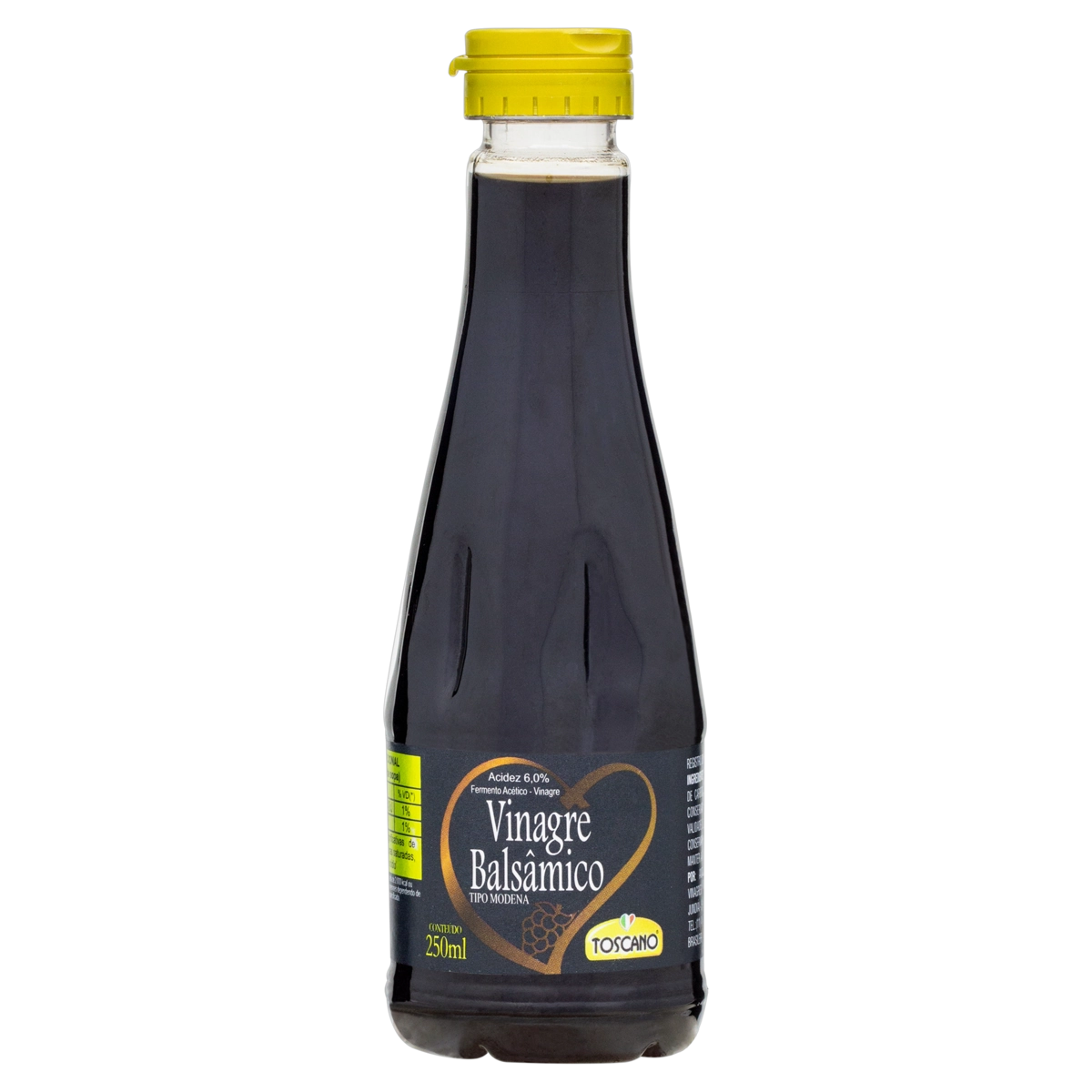 Vinagre Balsâmico Modena Toscano Frasco 250ml