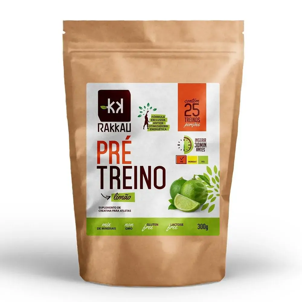 Pre Treino Morango300g Rakkau