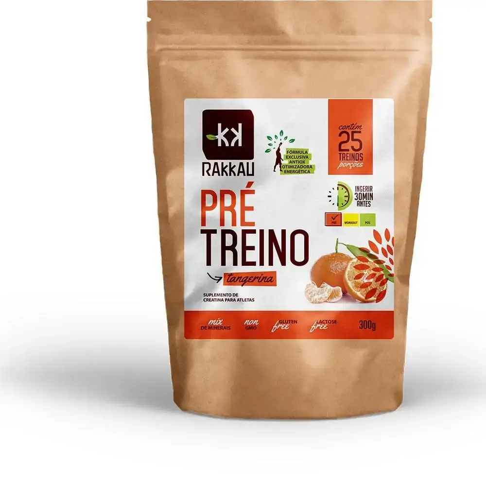 Pré Treino Tangerina 300g Rakkau