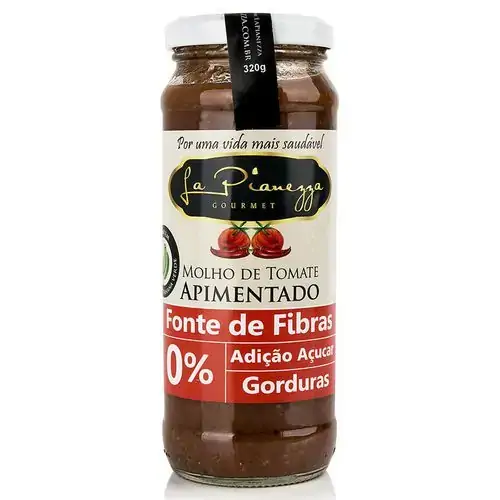 Molho Tomate/apimentado 320g La Pianezza
