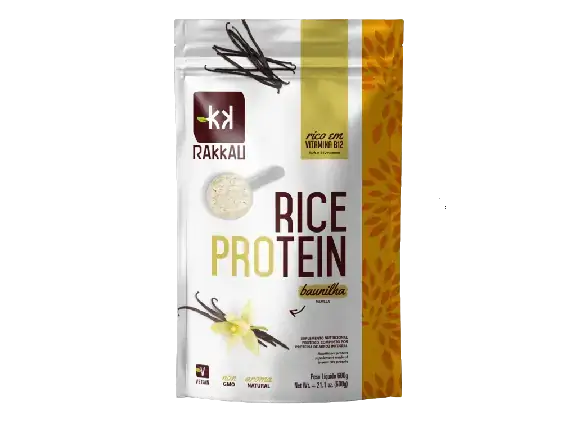 Rice Protein Baunilha Vegana Rakkau 600g