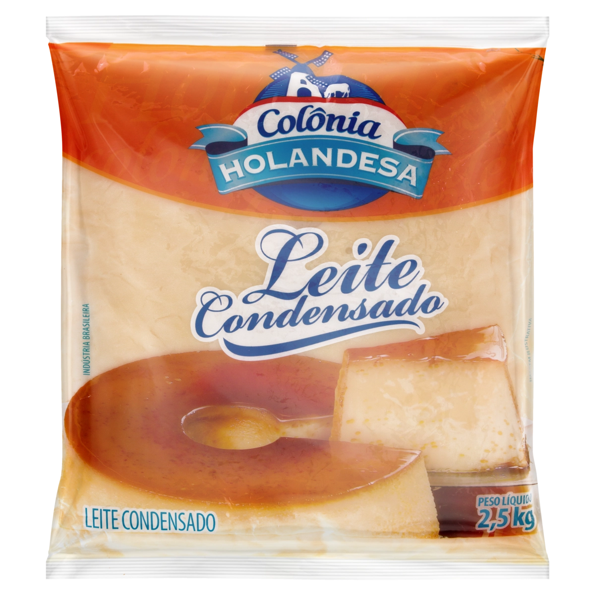 Leite Condensado Colônia Holandesa Pacote 2,5kg