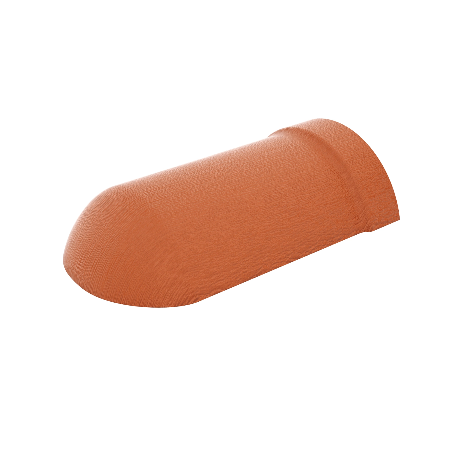Cumeeira de Fechamento PVC 2,50x1,45m Terracota Afort