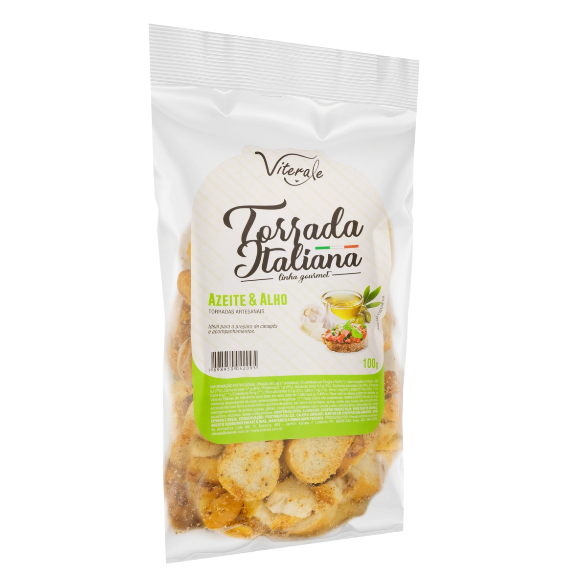 TORRADA AZE/ALHO100G
