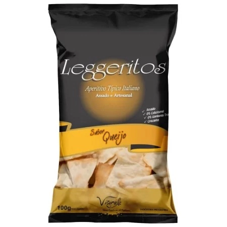 Leggeritos Queijo Pct 100g