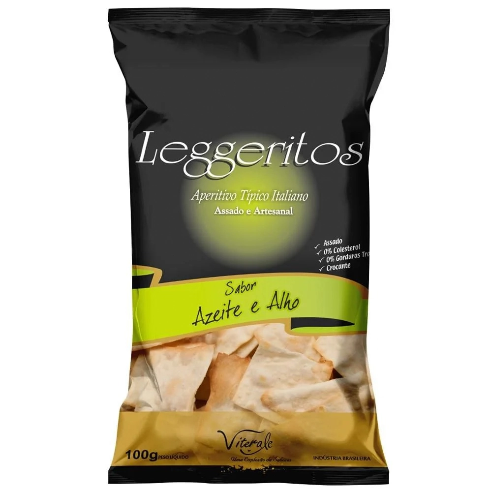 Leggeritos Azeite/alho Pct 100g