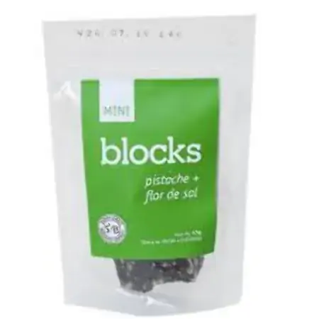 Blocks Snacks Pistache E Flor De Sal Blocks