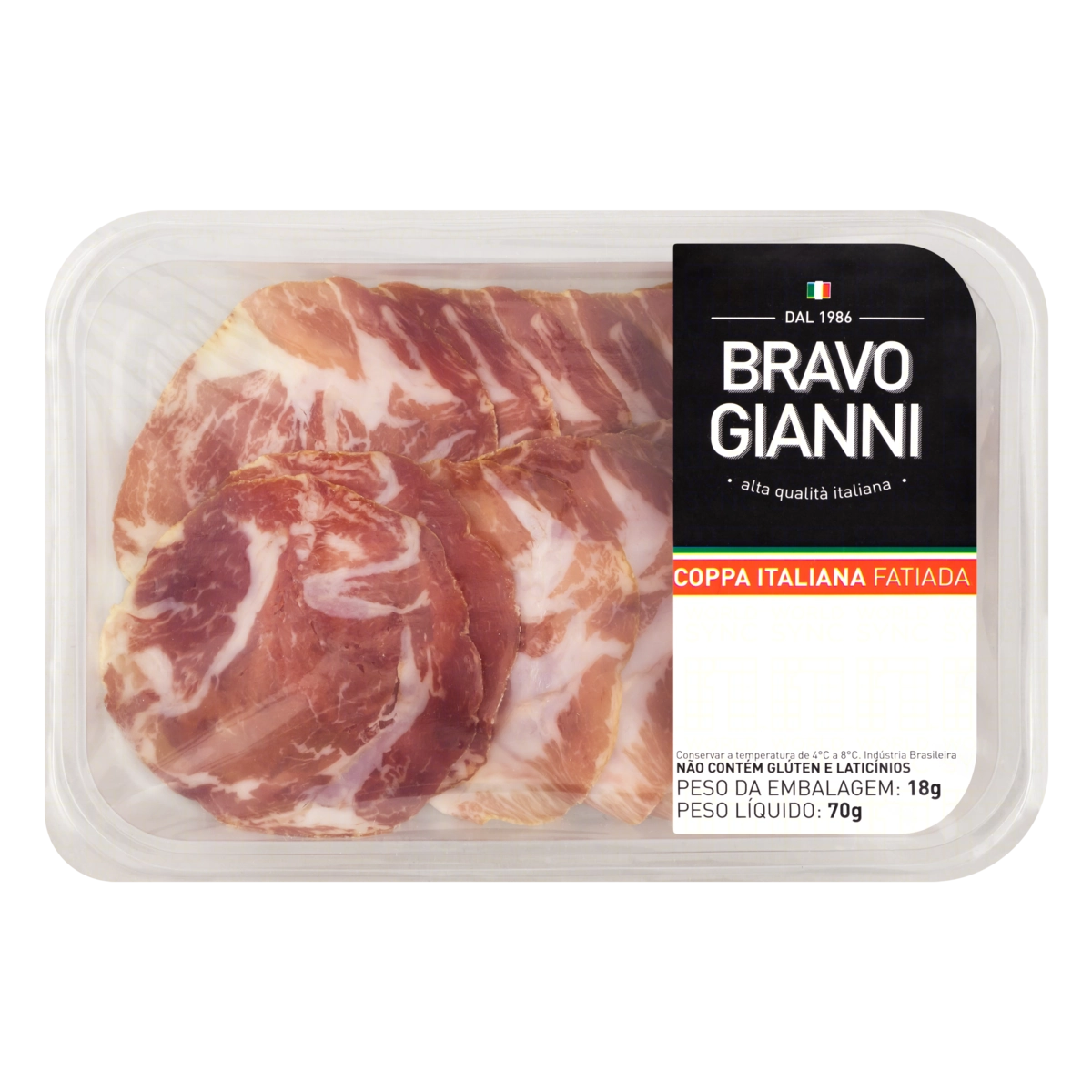 Copa Fatiada Italiana Bravo Gianni 70g