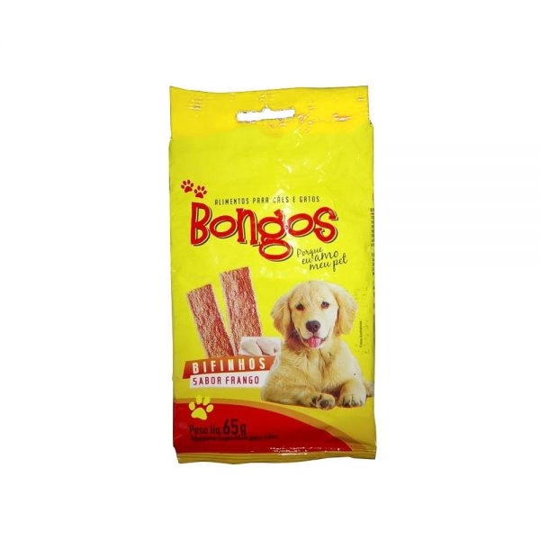 Bifinho Frango Sachê 65g Bongos