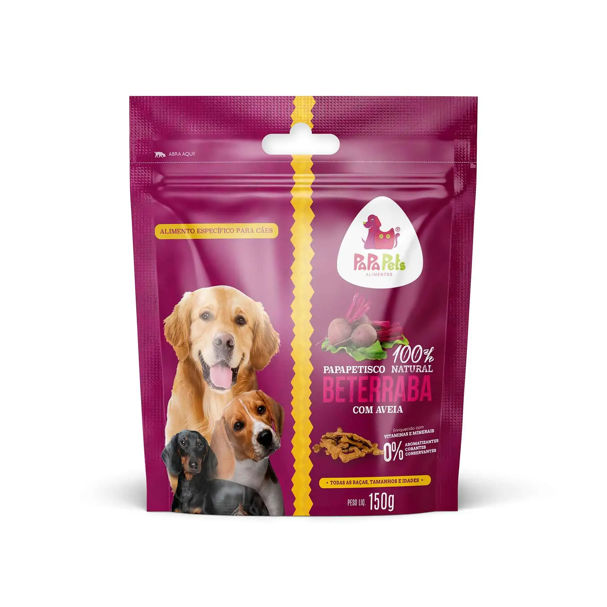 Petisco Papapets Beterraba 150g 2
