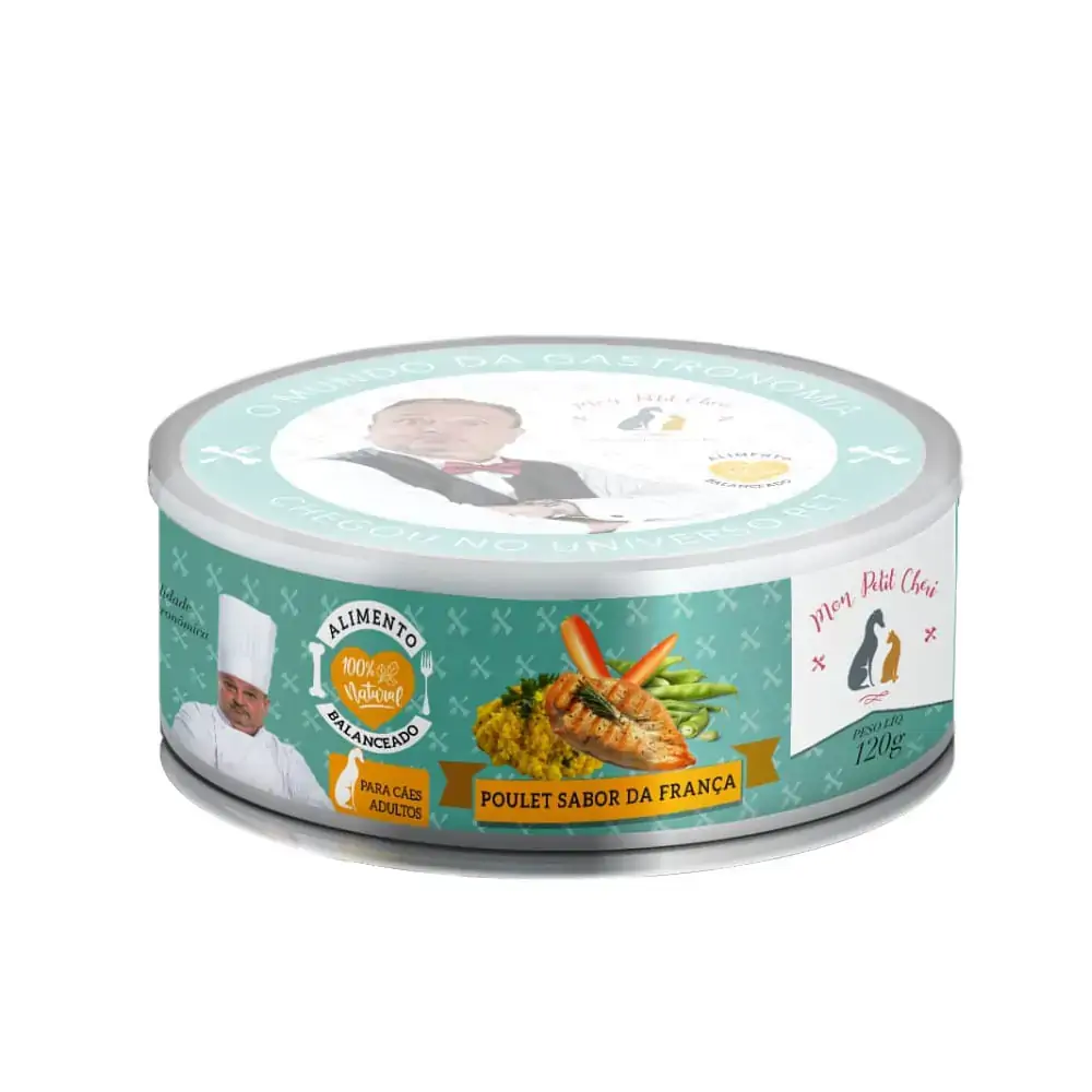 Alimento Nat Caes Frango Franca 120g