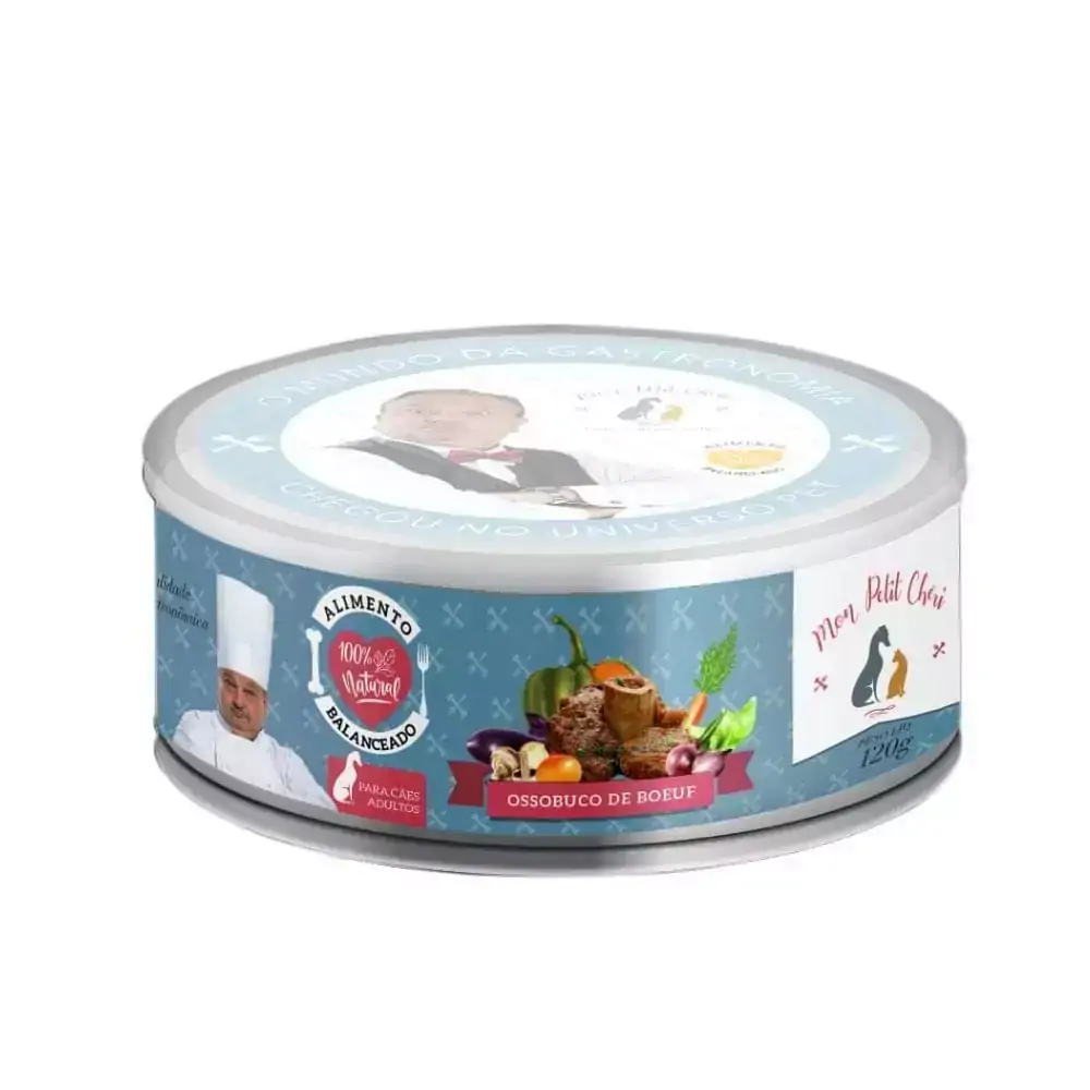 Alimento Natural em Lata para Cães Mon Petit Chéri 120 g