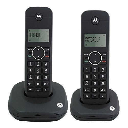 Telefone Digital Sem Fio Motorola Moto500id 2 Com Identificador De Chamadas E 1 Ramal Preto