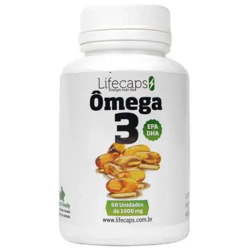 ômega 3 1g C/60 Cp Lifecaps .