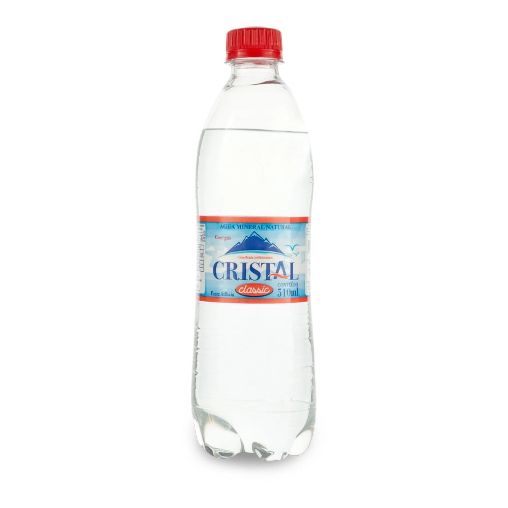 Agua Min Cristal Classic 510ml C/gas