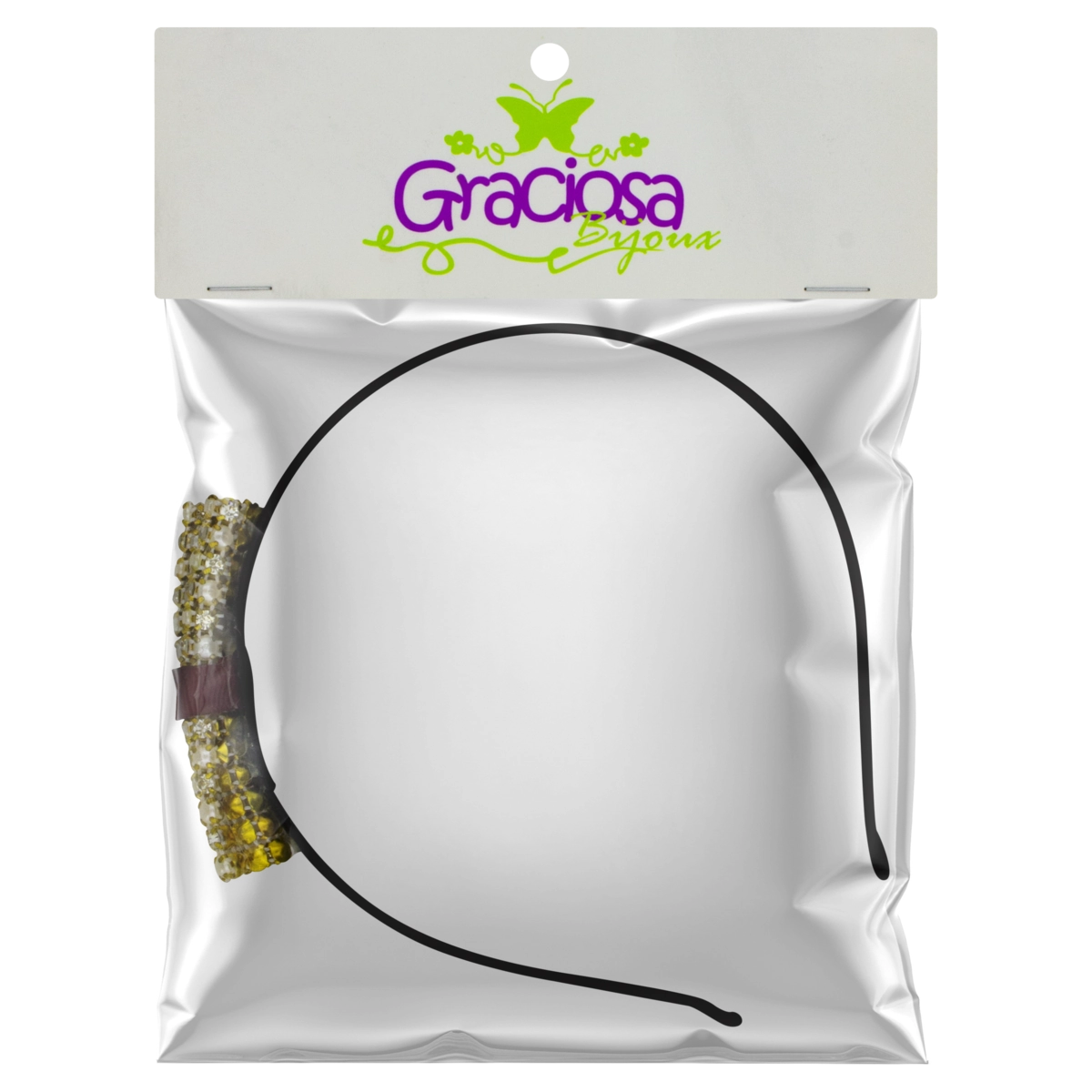 Tiara Graciosa Bijoux Branco