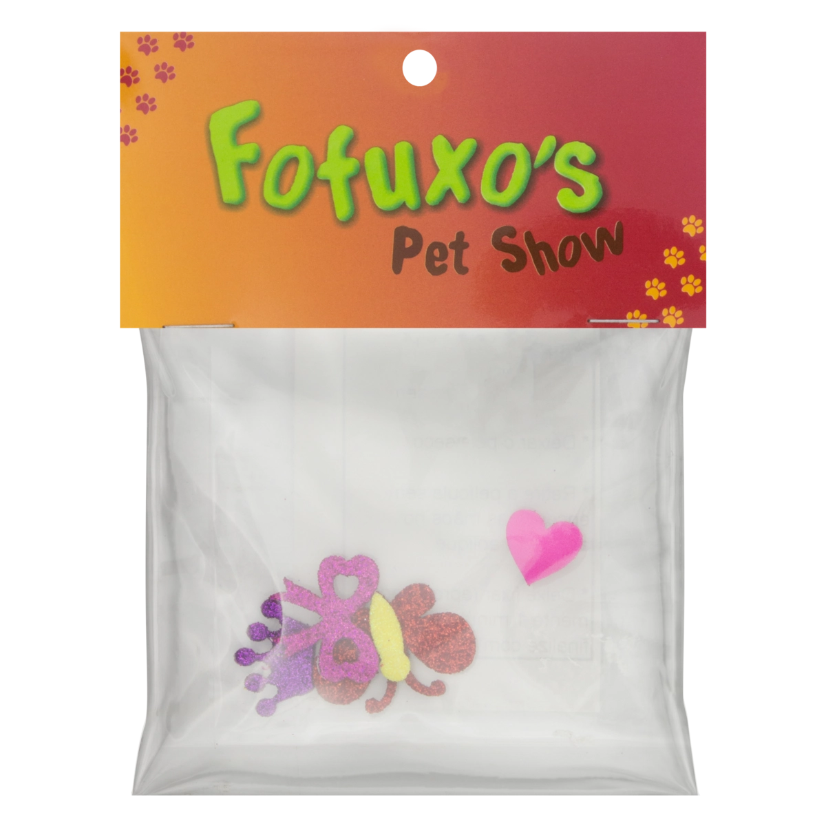 Adesivo Para Animais Fêmea Sortido Fofuxos Pet Show