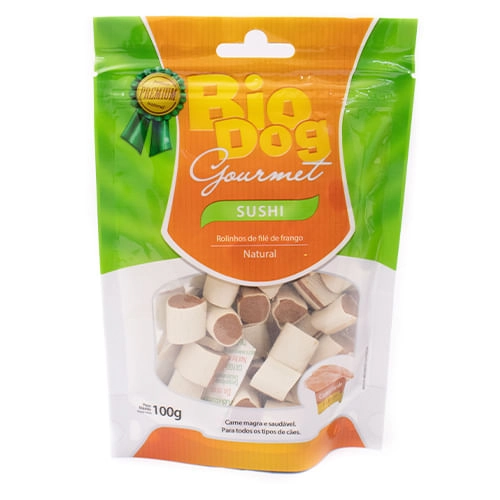 Petisco Gourmet Sushi Bio Dog 100g 100g
