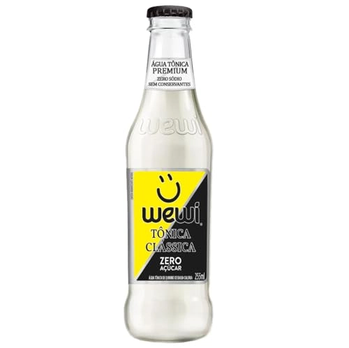 água Tônica Clássica Zero Açúcar Zero Sódio Wewi Premium Garrafa 255ml