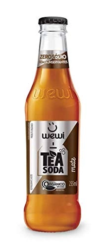 Chá Mate Soda Orgânico WEWI Garrafa 255ml