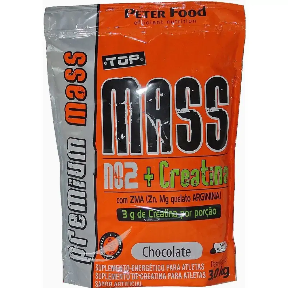 Top Mass No2 Creatina 3kg Chocolate Peter Food